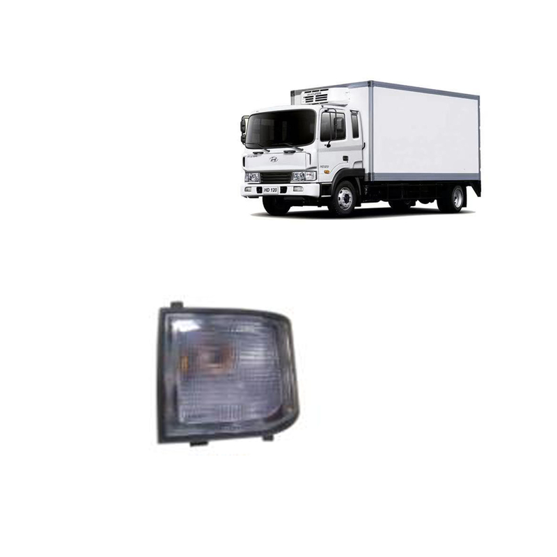 Hyundai HD 120 Truck Parts Front Corner Side Lamp White Plastic